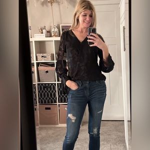 Beautiful Long Sleeve dressy top NWOT